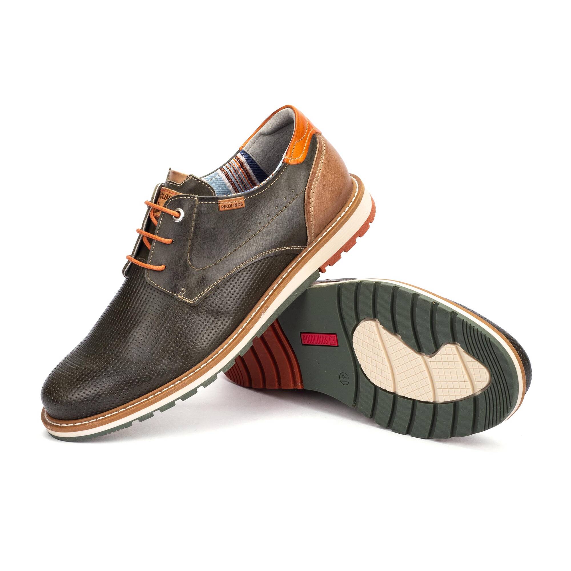 Casual shoes | BERNA M8J-4322C1, PINE, large image number 70-M8J-4322C1_446_Pikolinos_BERNA_PINE_full.jpg | null