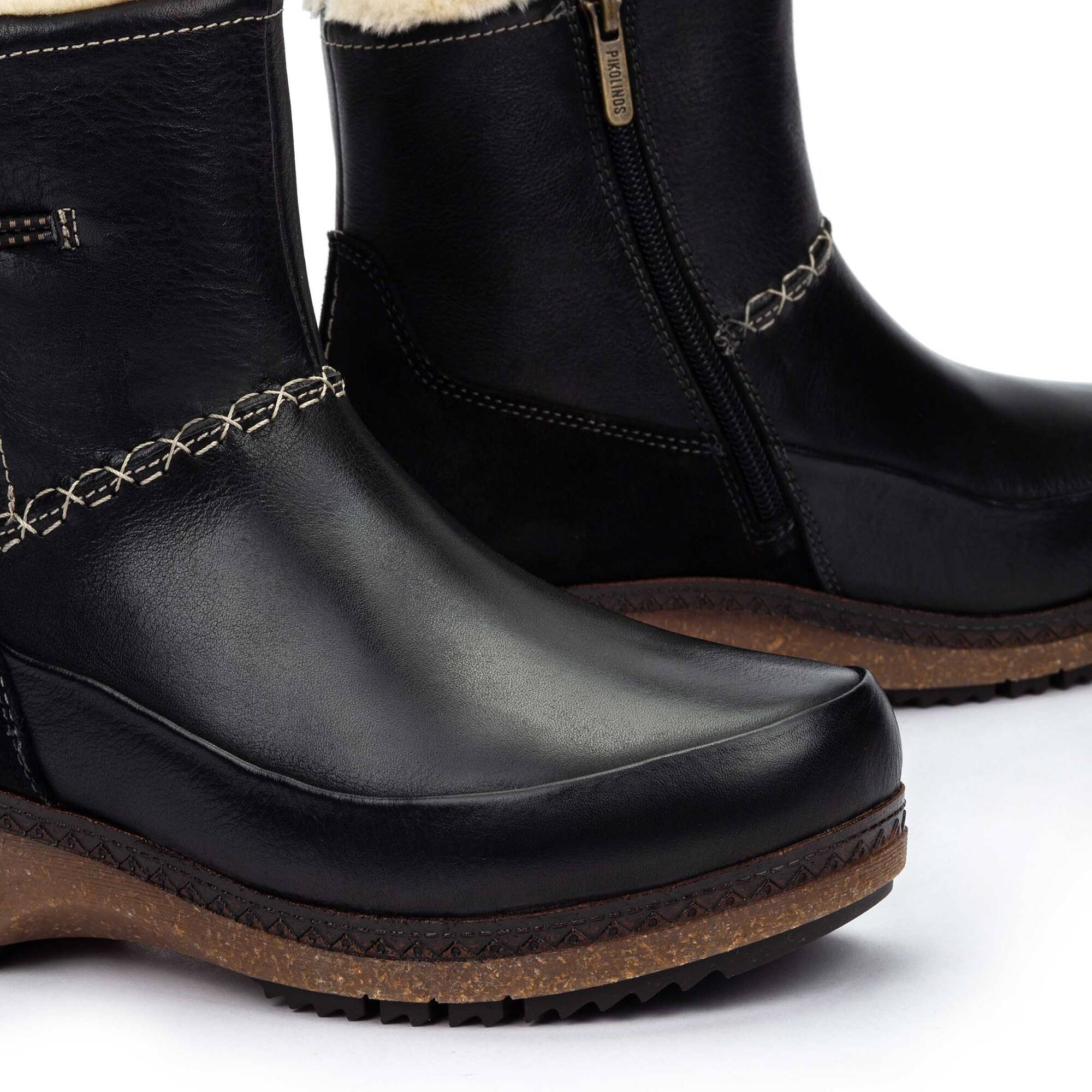 Flat ankle boots | GRANADA W0W-8711C1, BLACK, large image number 60-W0W-8711C1_000_Pikolinos_GRANADA_BLACK_full.jpg | null