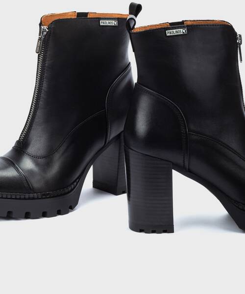 Bottines à Talons | CERVERA W1J-8829 | BLACK | Pikolinos