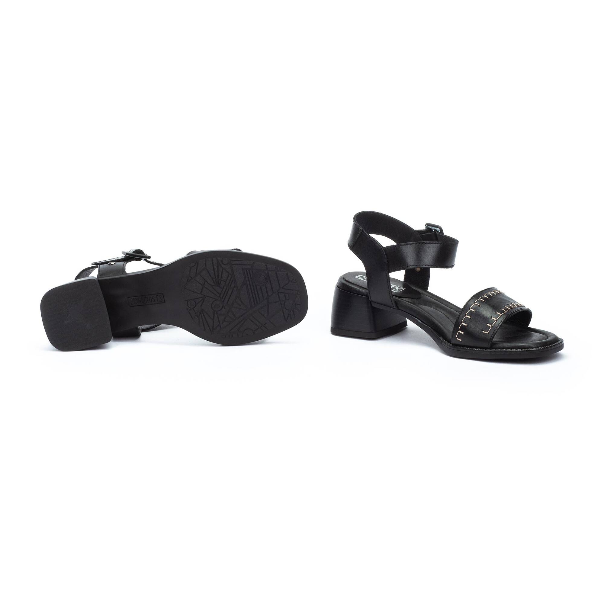 Sandalias tac&oacute;n | OLIVA W2G-1568, BLACK, large image number 70-W2G-1568_000_Pikolinos_OLIVA_BLACK_full.jpg | null