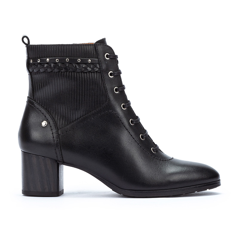 Pikolinos Botines de tacón de piel CALAFAT W1Z