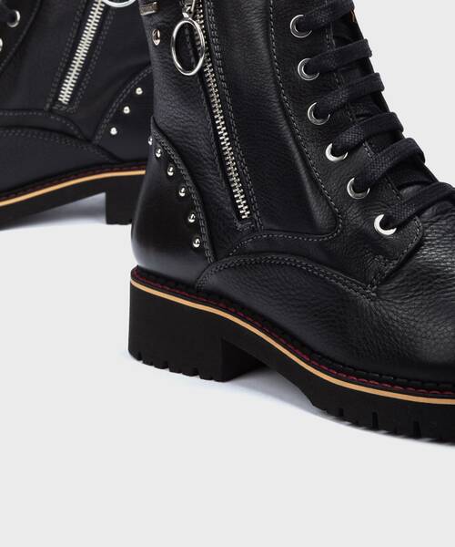 Ankle boots | VICAR W0V-SY8703 | BLACK | Pikolinos