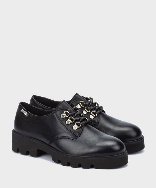 Platte schoenen | SALAMANCA W6Y-4718 | BLACK | Pikolinos