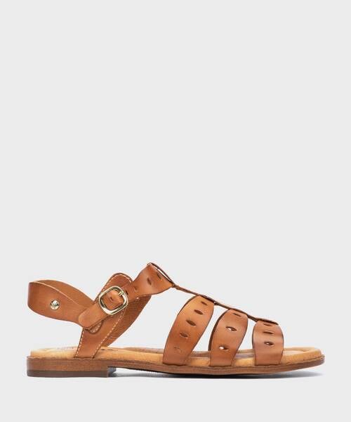 Sandalias planas | ALGAR W0X-0747 | BRANDY | Pikolinos