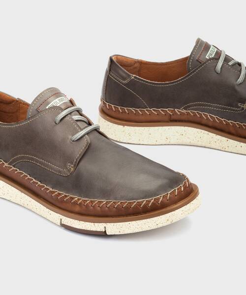 Casual shoes | SAN JUAN M6L-4275C2 | DARK GREY | Pikolinos