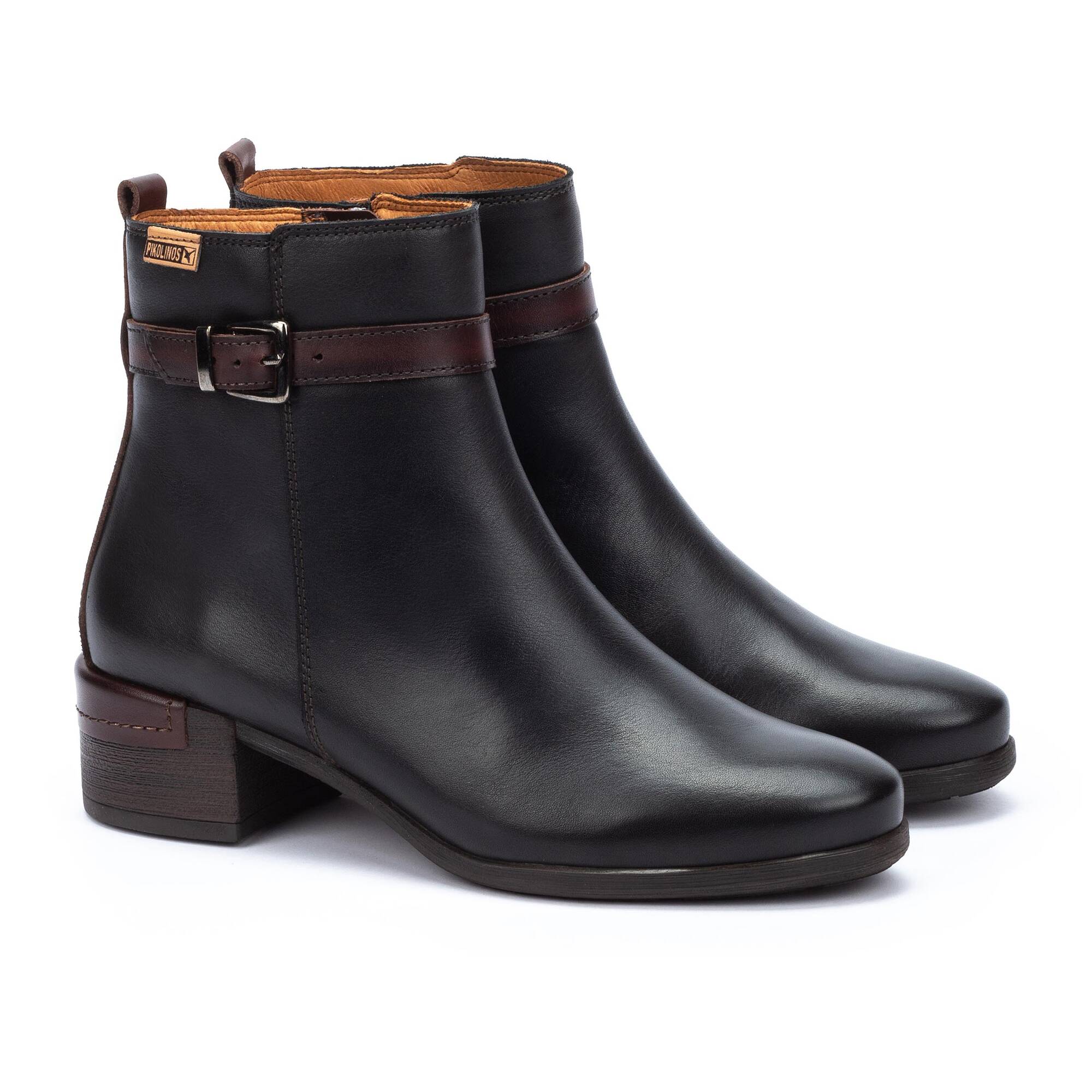 Heeled Booties | MALAGA W6W-8622C1, BLACK, large image number 20 | null