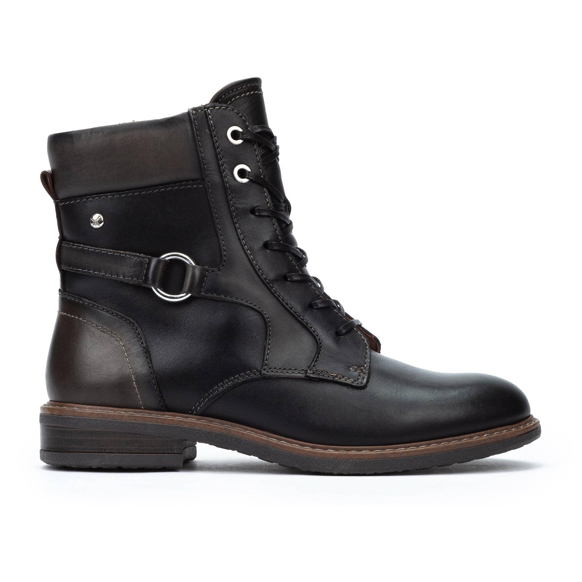Flat Booties | ALDAYA W8J-8718C1, BLACK, large image number 10 | null