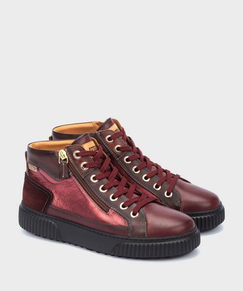 Women s leather sneakers comfortable and casual shoes Pikolinos