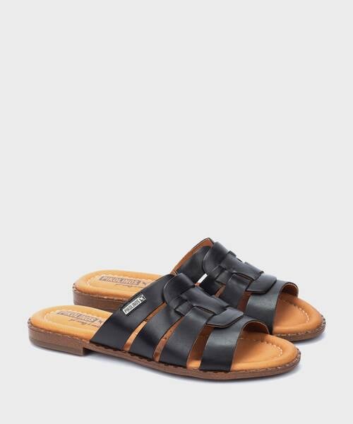 Sandals and Mules | ALGAR W0X-0814 | BLACK | Pikolinos