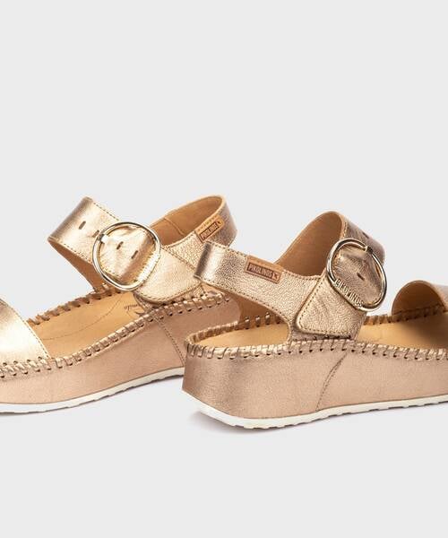 Sleehak en platform | MARINA W1C-0709CL | CHAMPAGNE | Pikolinos