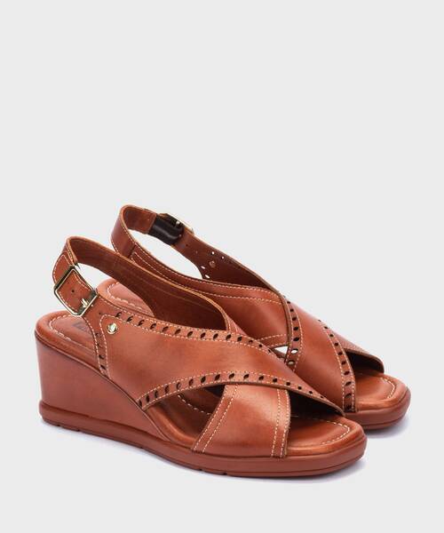 Wedges | TEULADA W2B-1996 | BRICK | Pikolinos
