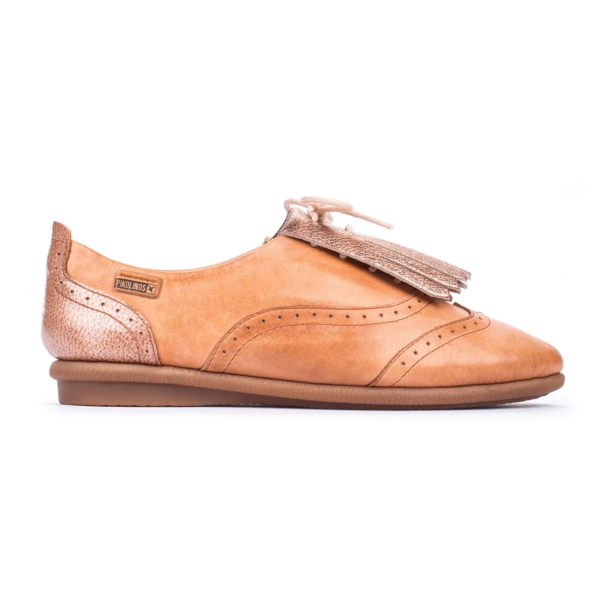 leather blucher with fringe CALABRIA W9K-4697 | Outlet PIKOLINOS