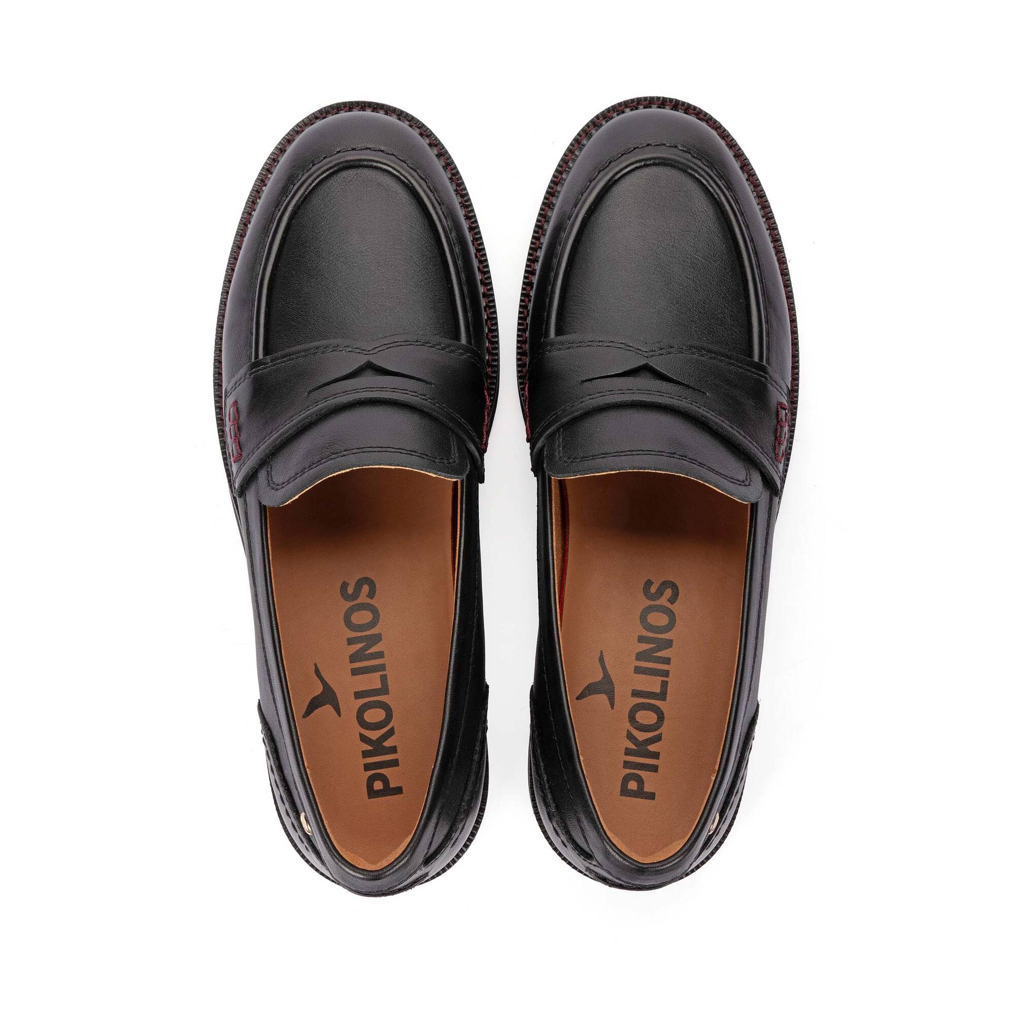 Mocassins | DEVA W2L-3959, BLACK, large image number 100-W2L-3959_000_Pikolinos_DEVA_BLACK_full.jpg | null