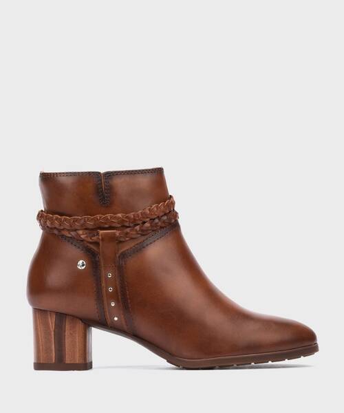 Botines con Tacón | CALAFAT W1Z-8521 | CUERO | Pikolinos