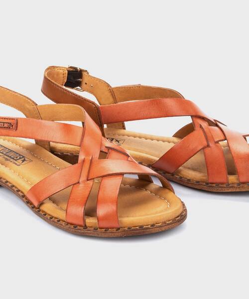 Sandals and Mules | ALGAR W0X-0556 | SCARLET | Pikolinos