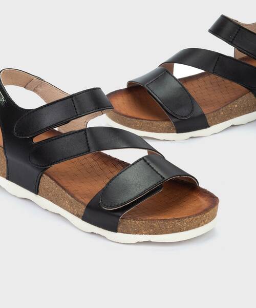 Wedges and platforms | MAHON W9E-0889 | BLACK | Pikolinos
