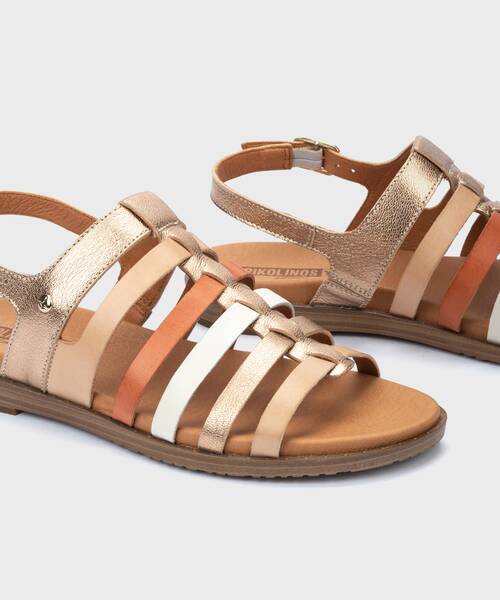 Sandalias planas | FORMENTERA W8Q-0799CLC1 | CHAMPAGNE | Pikolinos