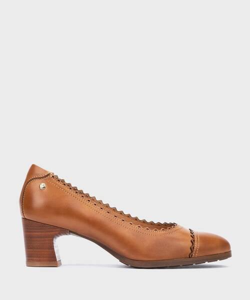 Heels | LUGO W8P-5883 | BRANDY | Pikolinos