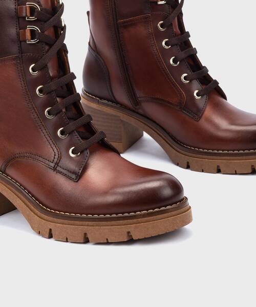 Botines Tacón | SORIA W0B-8552C2 | COGNAC | Pikolinos