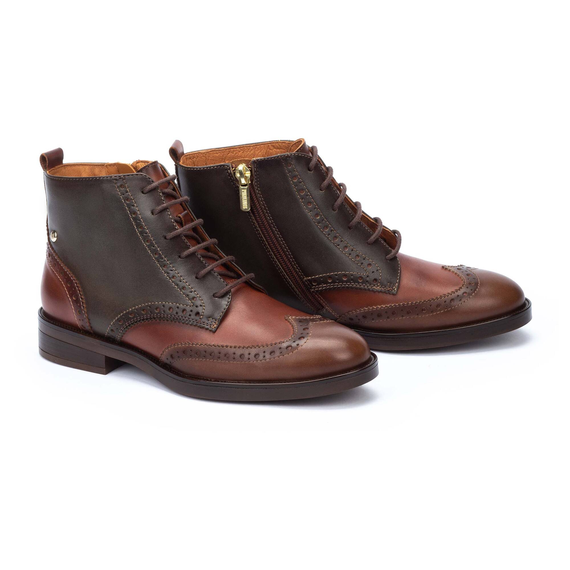 Flat Booties | PUERTOLLANO W3C-8856C1, TOPO, large image number 100 | null