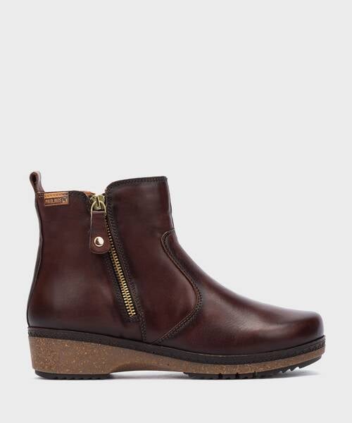 Flat Booties | GRANADA W0W-8988 | CAOBA | Pikolinos