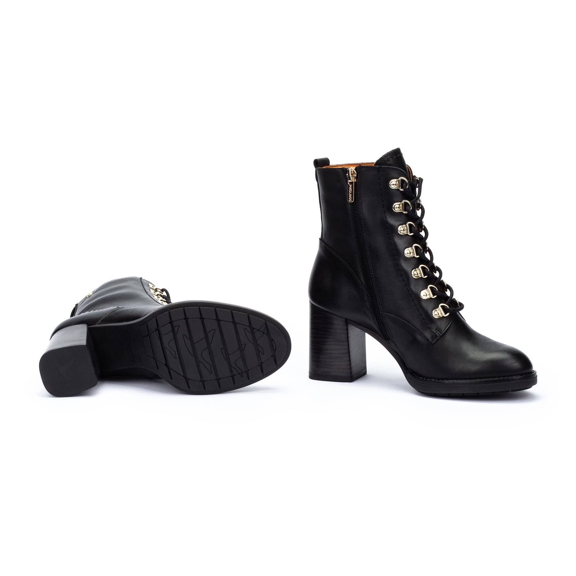 Heeled ankle boots | PALENCIA W9U-8955, BLACK, large image number 70-W9U-8955_000_Pikolinos_PALENCIA_BLACK_full.jpg | null