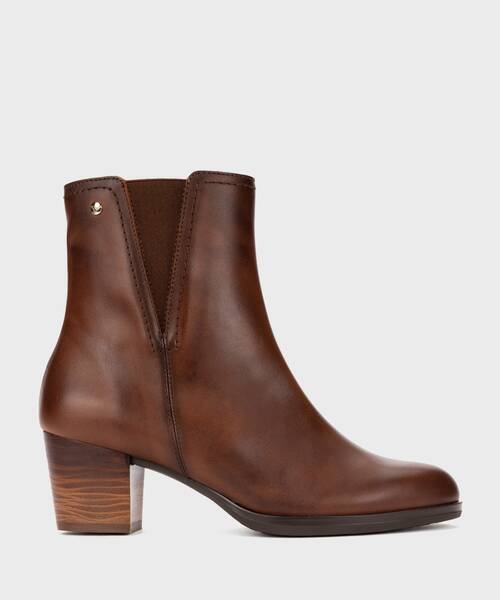 Women's high-top boots , ZAMORA W0E , ZAMORA W0E-8628 , CUERO
