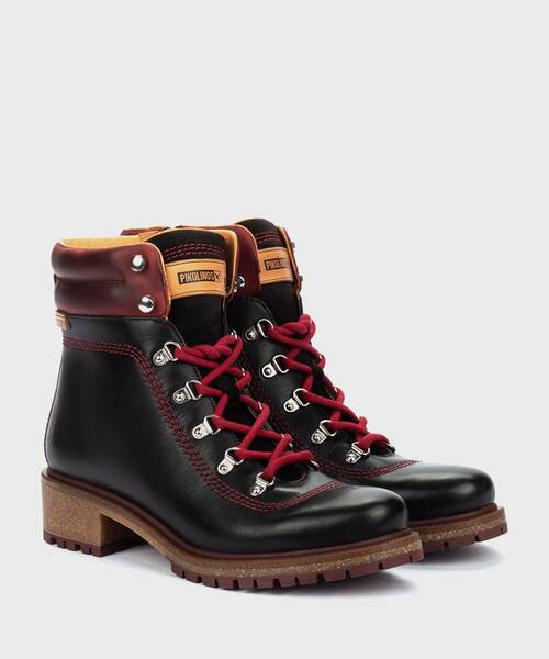 Ankle boots | ASPE W9Z-8634C1 | BLACK | Pikolinos