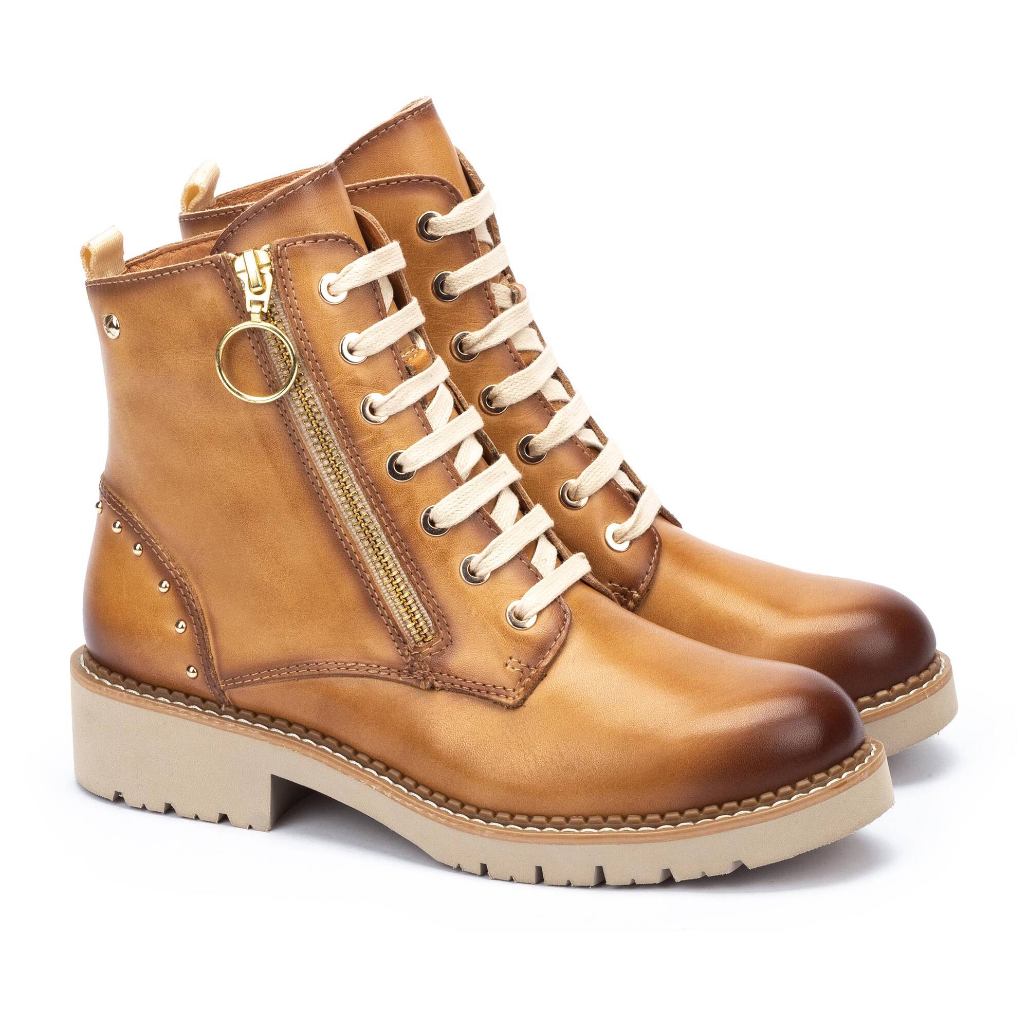 Pikolinos Flat Ankle Boots Leather Vicar W0V