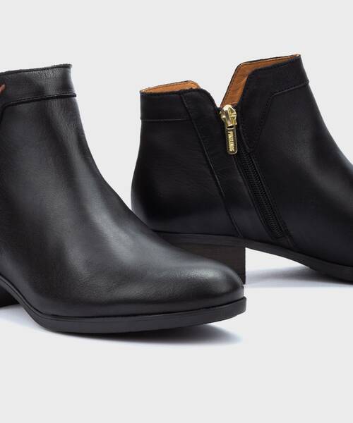 Ankle boots | DAROCA W1U-8533ES | BLACK | Pikolinos