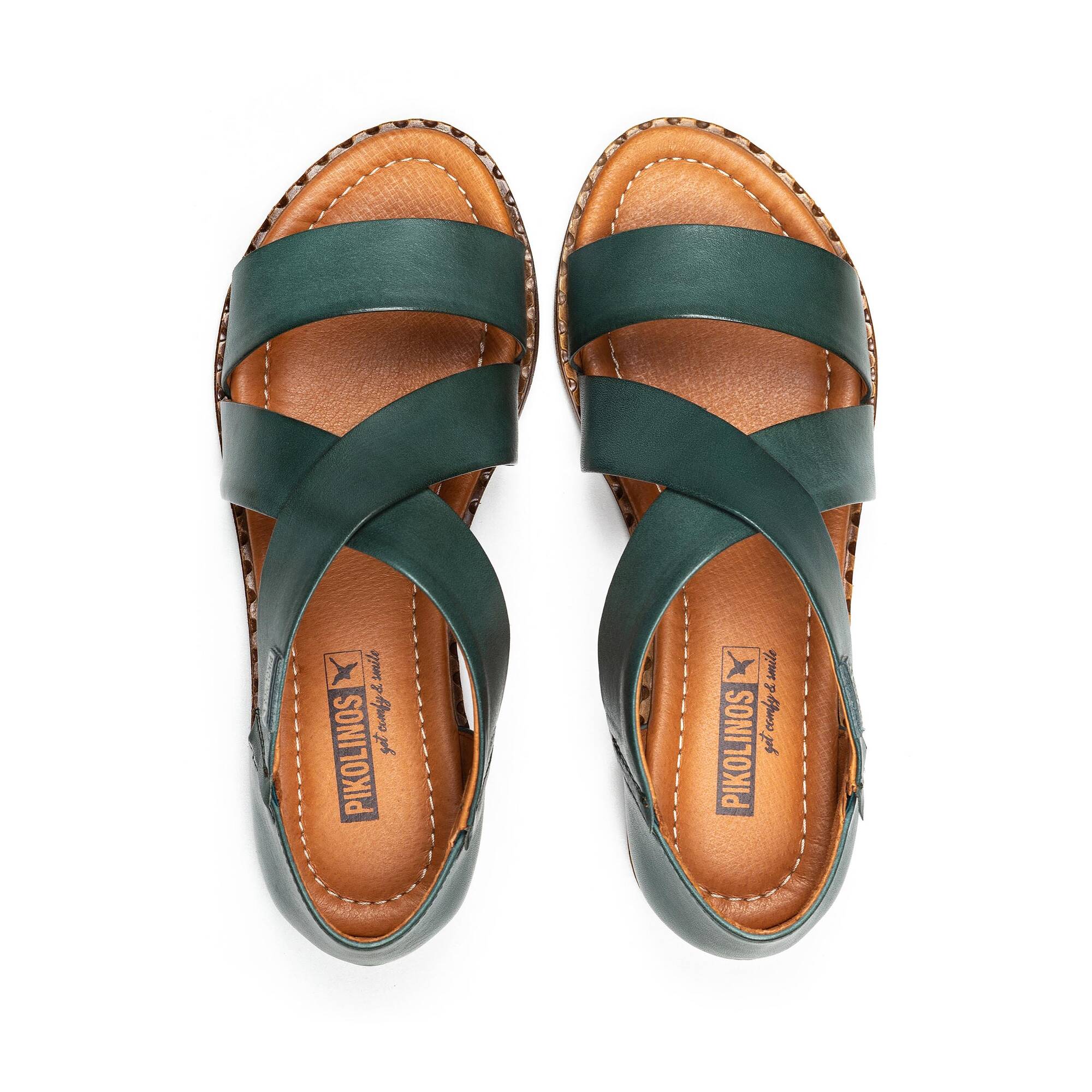 Sandalias planas | ALGAR W0X-0552, EMERALD, large image number 100-W0X-0552_347_Pikolinos_ALGAR_EMERALD_full.jpg | null