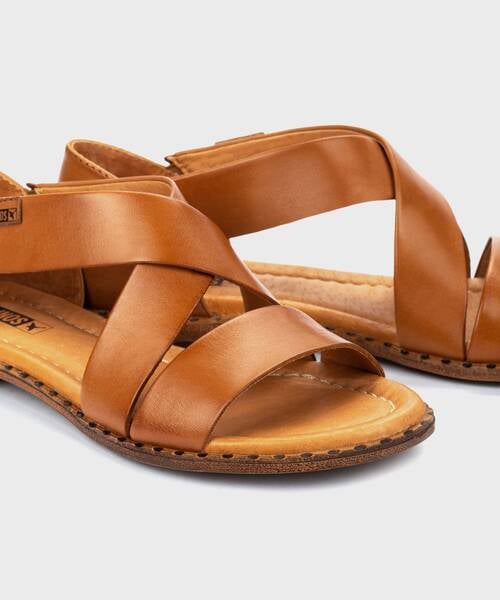 Sandalias planas | ALGAR W0X-0552 | BRANDY | Pikolinos