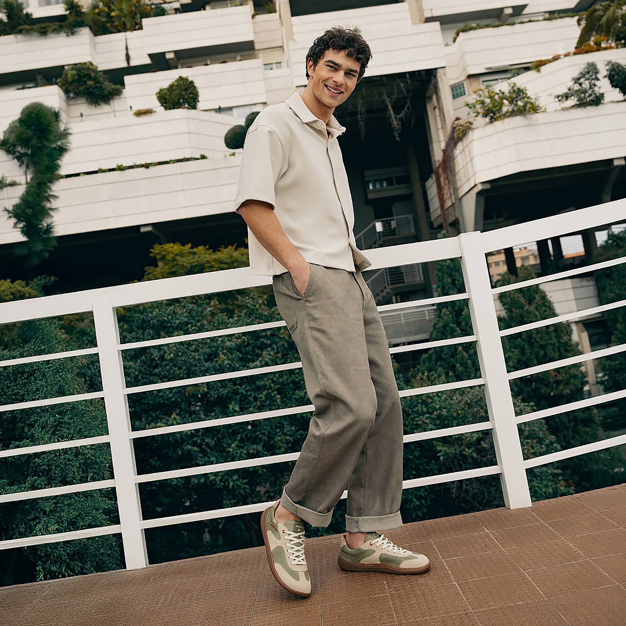 Sneakers | ARANJUEZ U9F-6427C1, SAGE, large image number 91-U9F-6427C1_348_Pikolinos_ARANJUEZ_SAGE_full.jpg | null