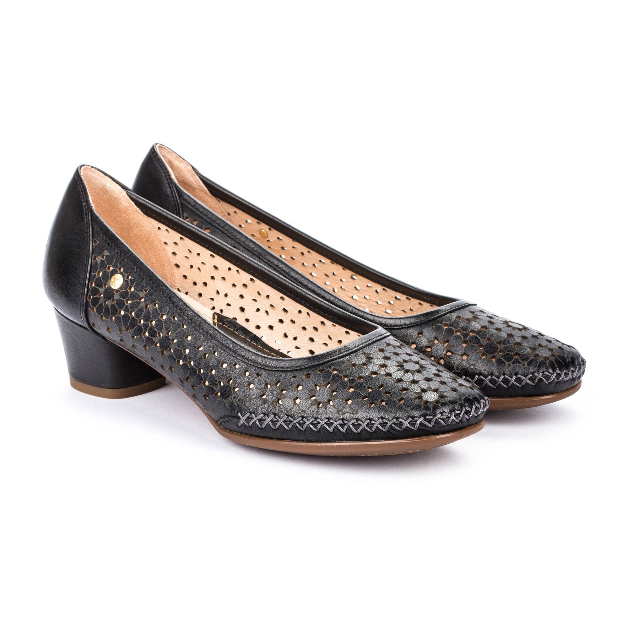 Zapato de mujer en piel rebajados GOMERA W6R 5875 OUTLET PIKOLINOS