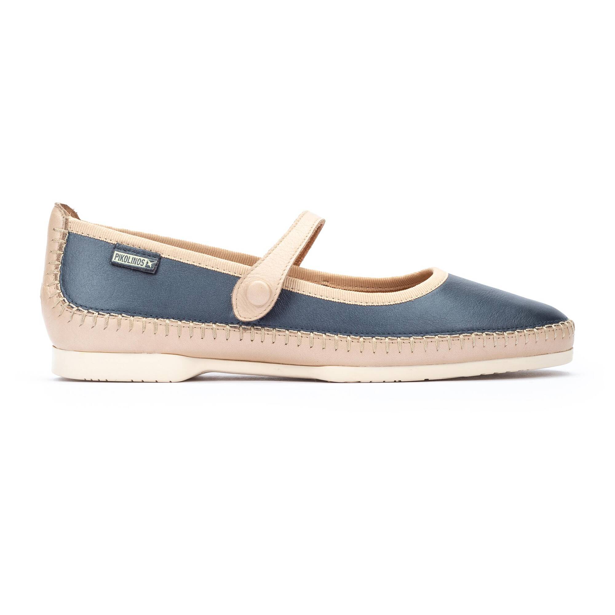 Ballet flats | AGUILAS W6T-2591CPC2, BLUE, large image number 10-W6T-2591CPC2_300_Pikolinos_AGUILAS_BLUE_full.jpg | null