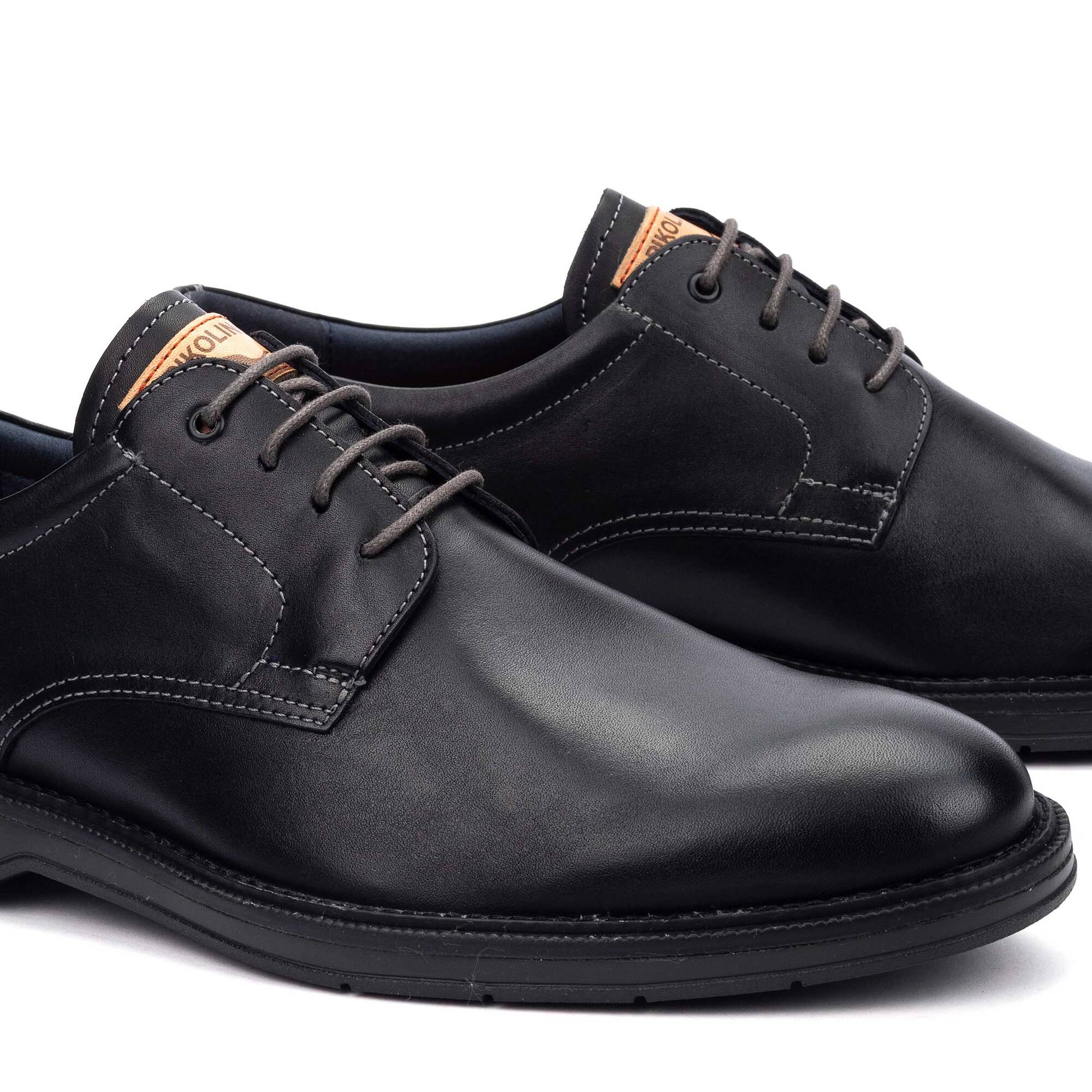 Chaussures &agrave; lacets | CARLET M6W-4311, BLACK, large image number 60-M6W-4311_000_Pikolinos_CARLET_BLACK_full.jpg | null