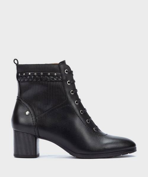 Botines de tacón | CALAFAT W1Z-8804 | BLACK | Pikolinos