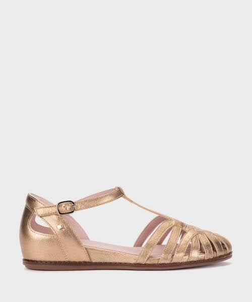 Flat sandals | PARLA W8E-VR0919CL | CHAMPAGNE | Pikolinos