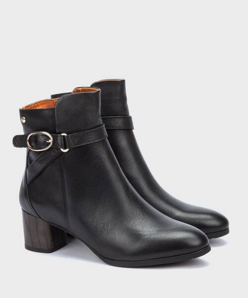 Ankle boots | CALAFAT W1Z-8977 | BLACK | Pikolinos