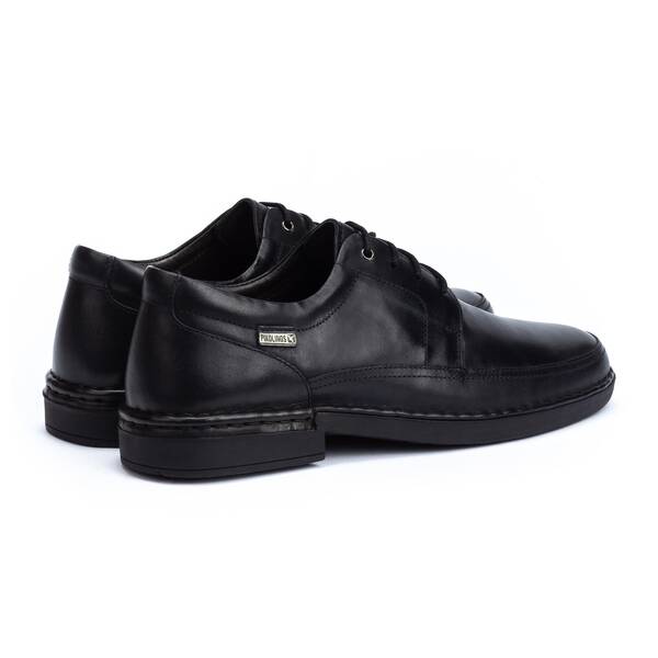 Lace-up shoes | BERMEO M0M-4255, BLACK, large image number 30 | null