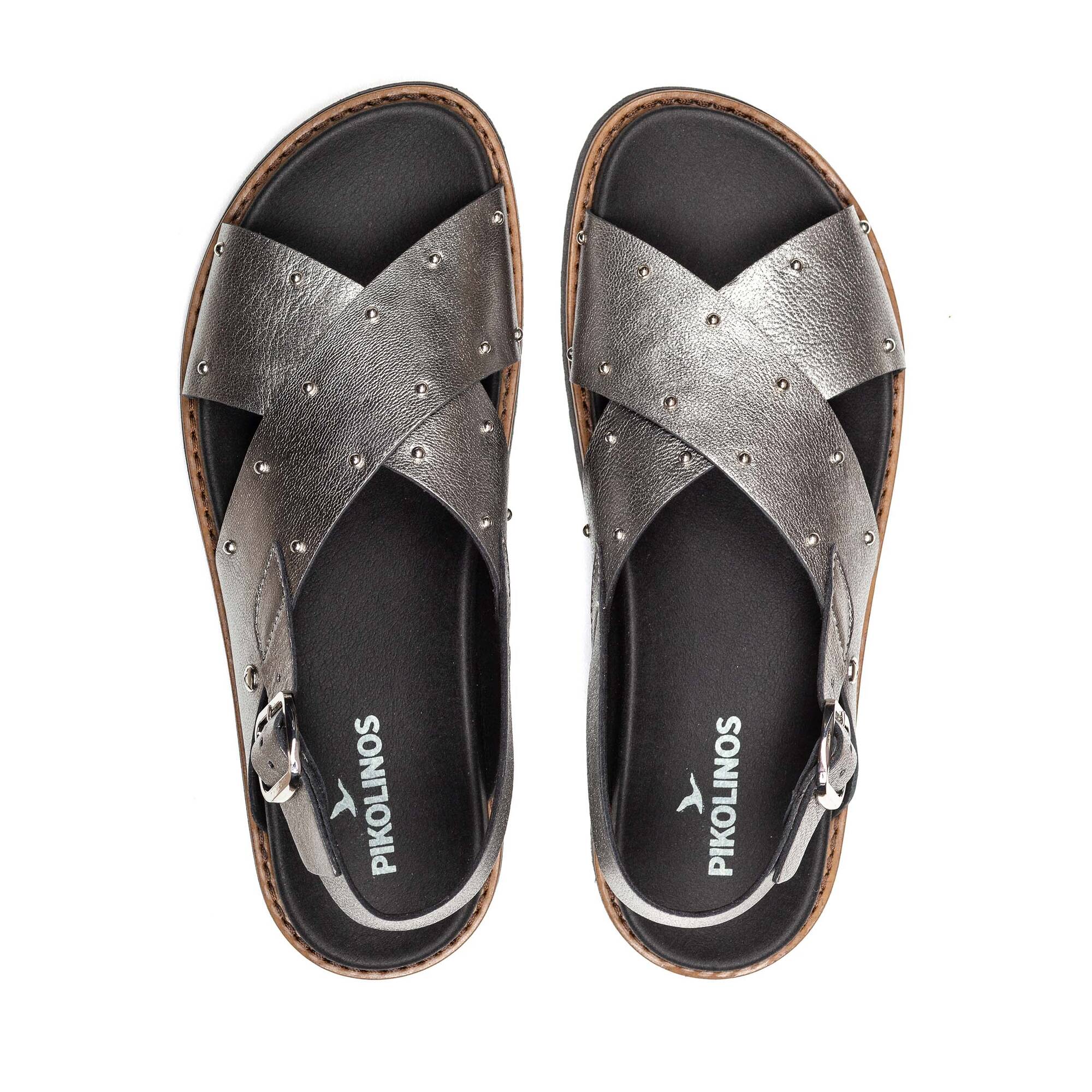 Sandales Plates | AITANA W7Z-0995CL, LEAD, large image number 100-W7Z-0995CL_058_Pikolinos_AITANA_LEAD_full.jpg | null