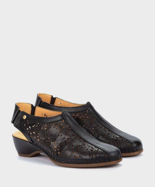 Chaussures à talon | ROMANA W96-1920 | BLACK | Pikolinos