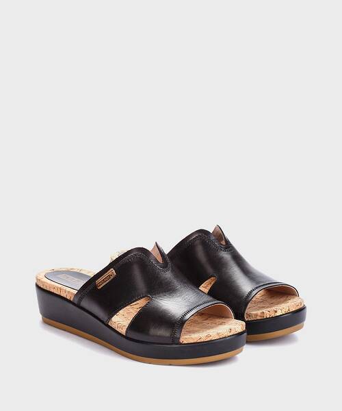 Sandals and Mules | MYKONOS W1G-0965 | BLACK | Pikolinos