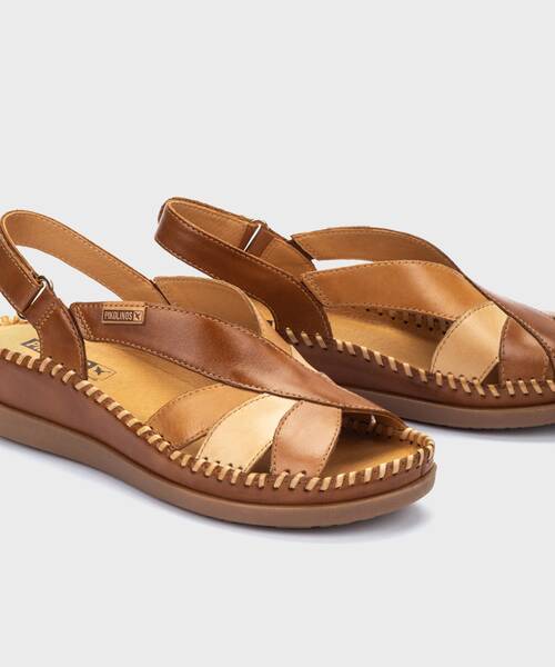 Wedges and platforms | CADAQUES W8K-0657C2 | BRANDY | Pikolinos