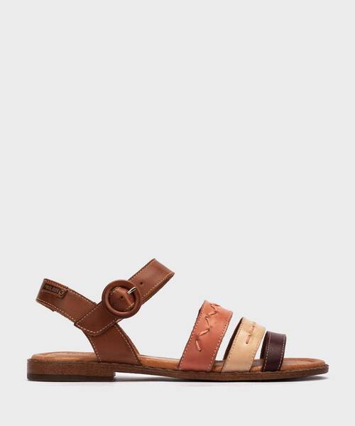Sandalias planas | ALGAR W0X-DF0715C1 | BRANDY | Pikolinos