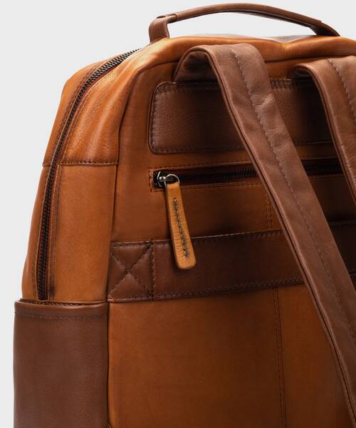 Mochilas de hombre | PALOMARES MHA-794C1 | BRANDY | Pikolinos