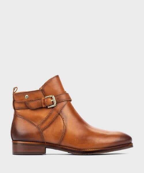 Botines planos | ROYAL W4D-8614 | BRANDY | Pikolinos