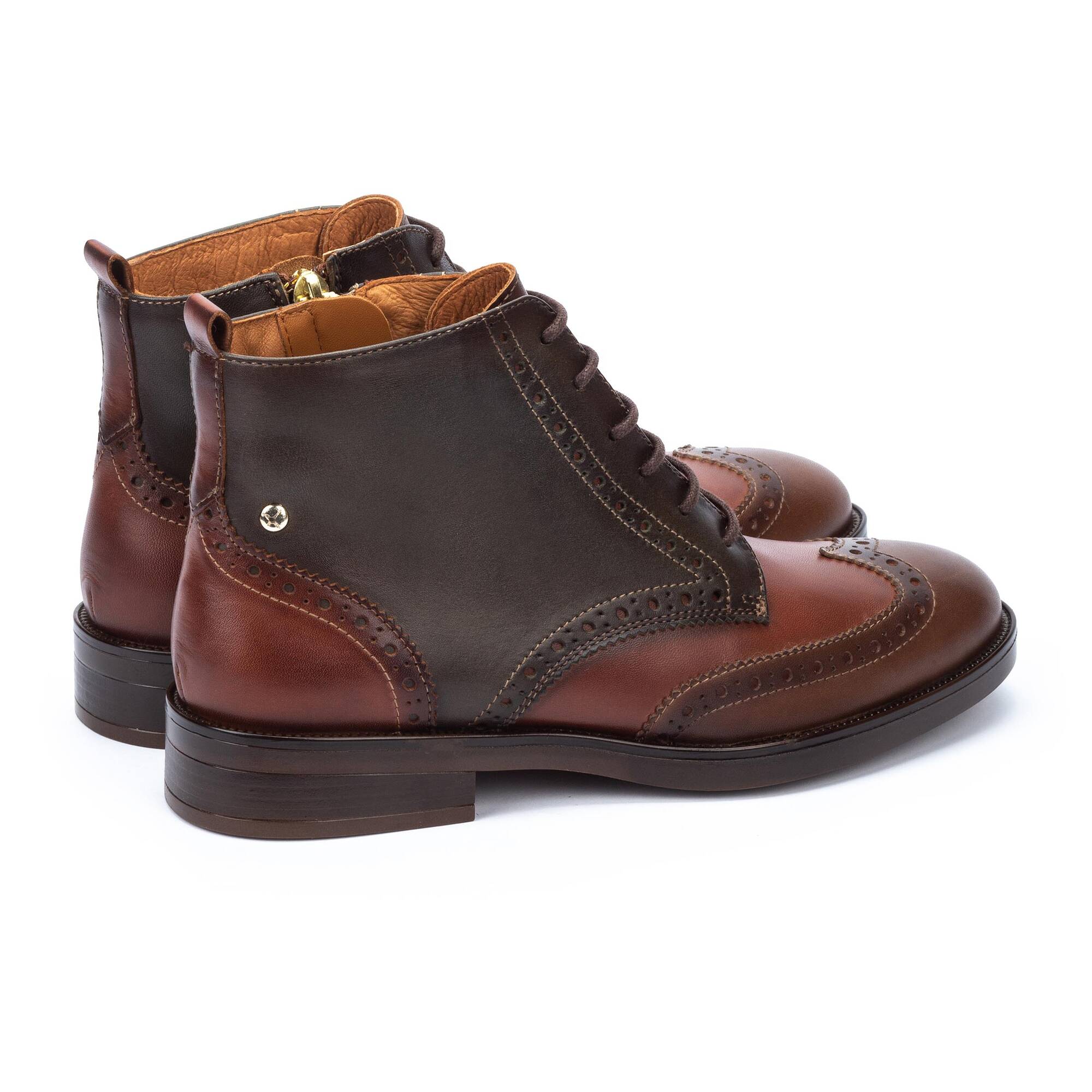 Flat Booties | PUERTOLLANO W3C-8856C1, TOPO, large image number 30 | null