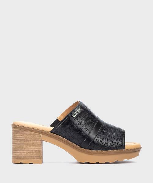 Sandalias tacón | CANARIAS W8W-1525 | BLACK | Pikolinos