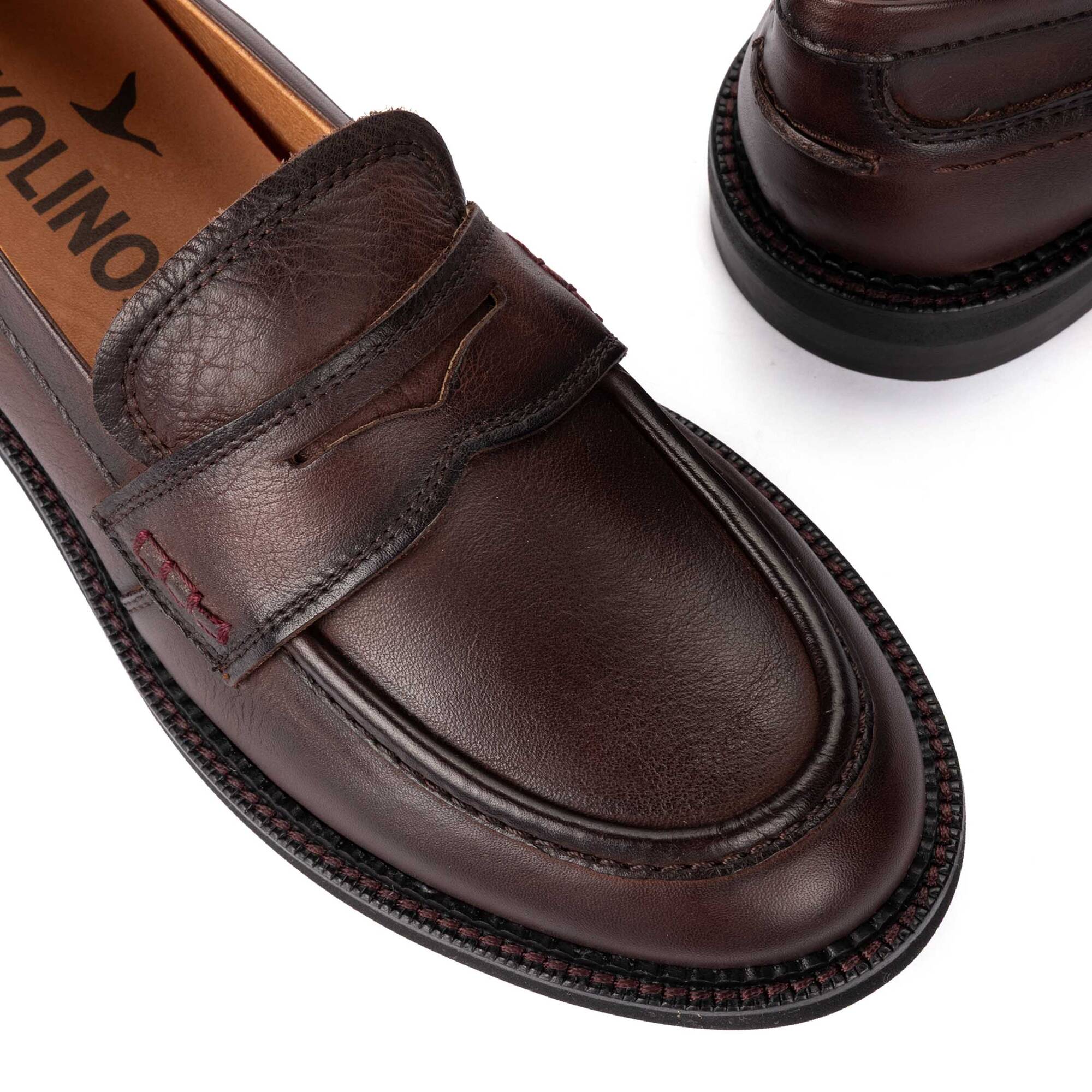 Loafers | DEVA W2L-3959, CAOBA, large image number 60-W2L-3959_130_Pikolinos_DEVA_CAOBA_full.jpg | null